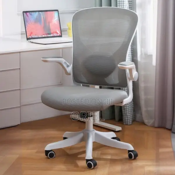 Office Chair : Gray Mesh Office Chair