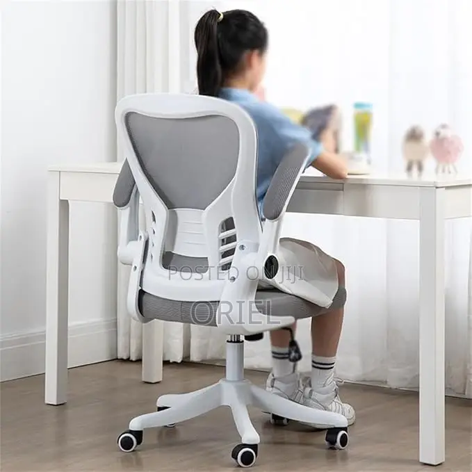 Office Chair : Gray Mesh Office Chair