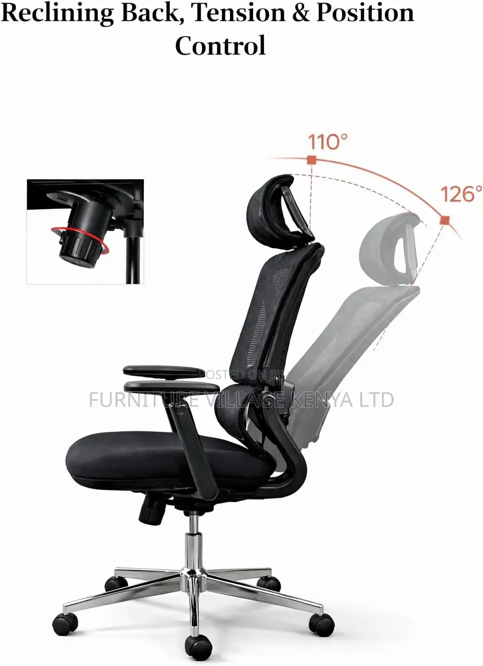 Orthopedic Office Chairs With Lumbar Support