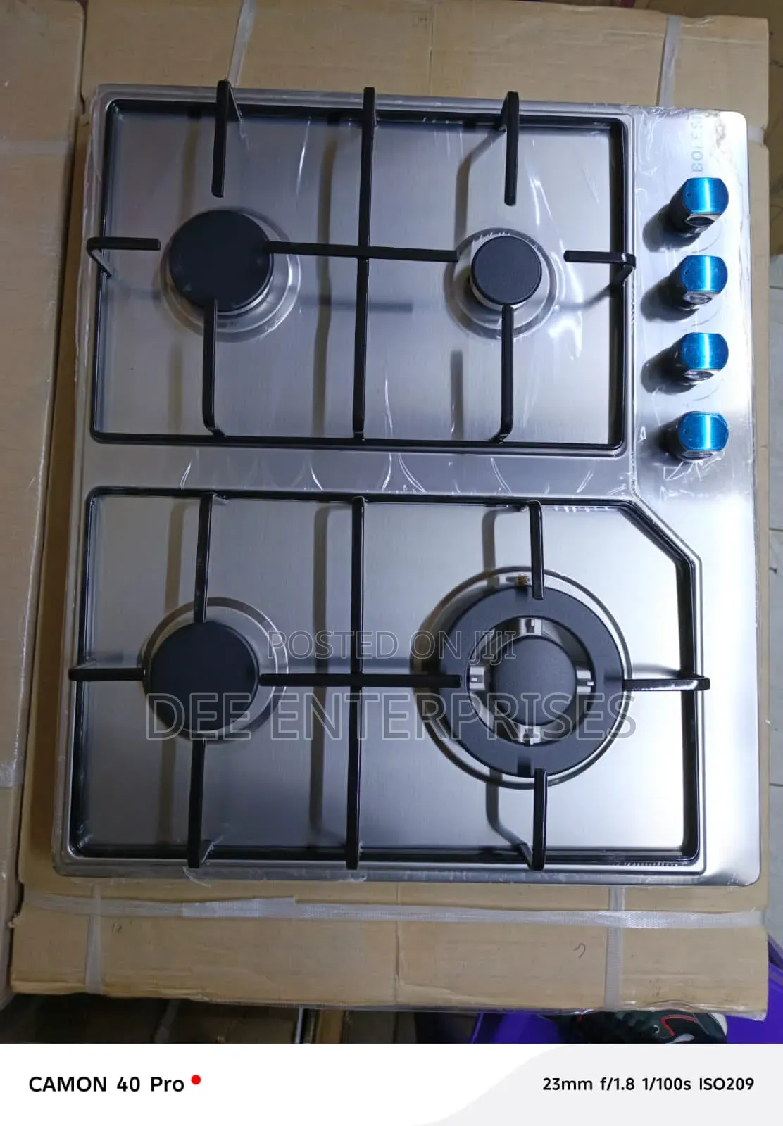 Bolesi Inbuilt Hot/Table Top Cooker
