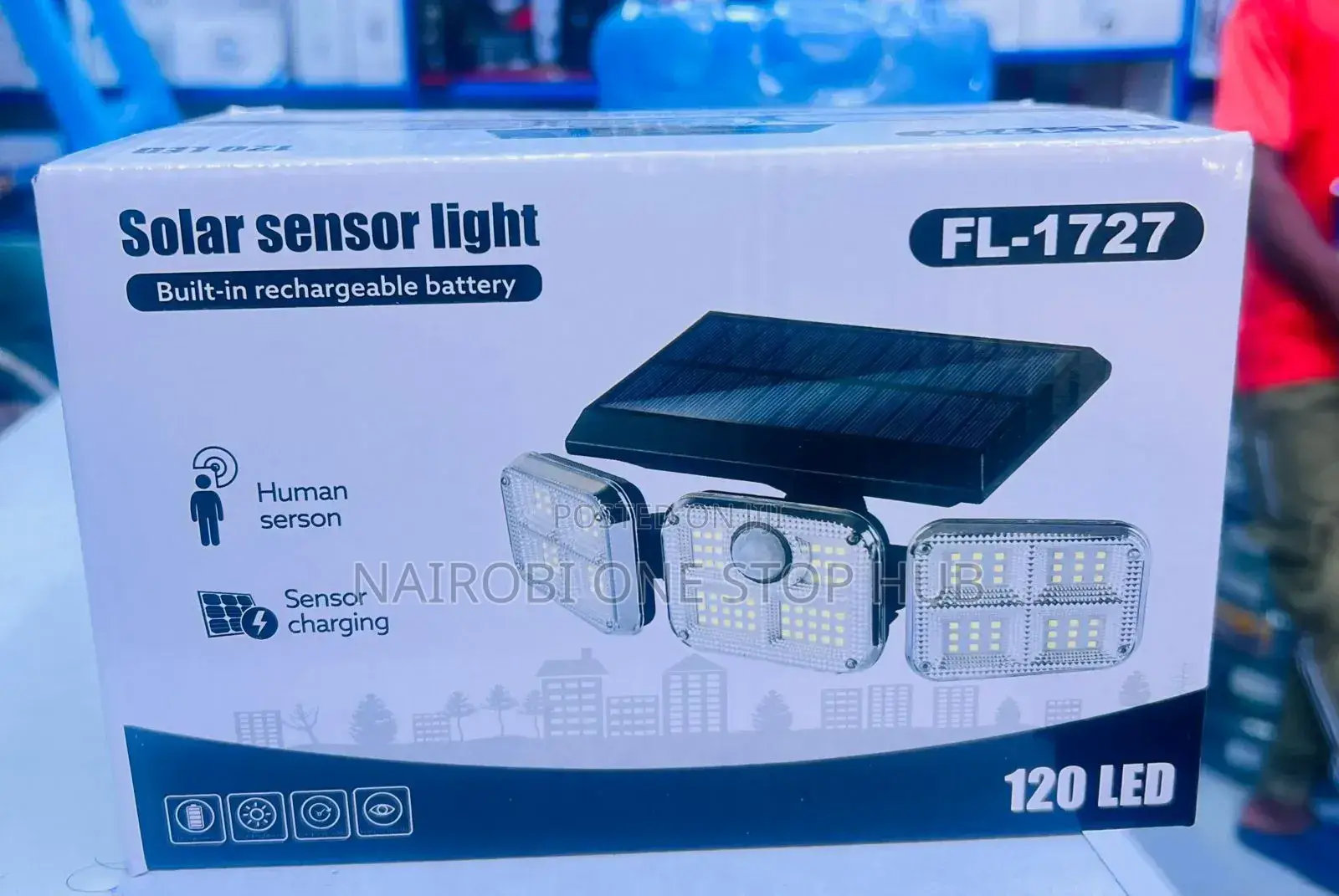3 Head Solar Street Light
