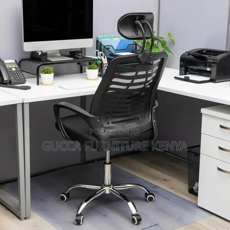Breathable Secretary Headrest Office Chair