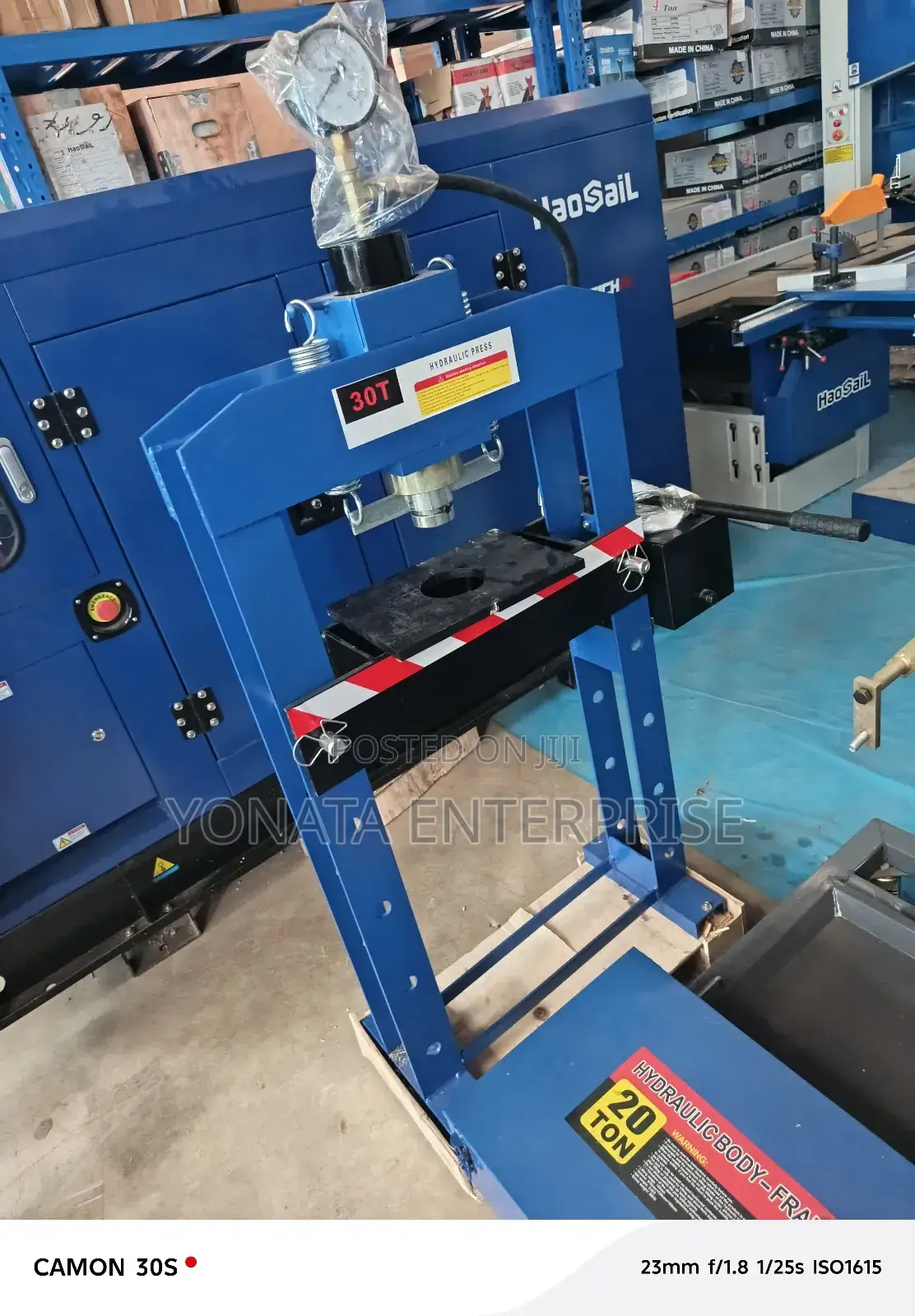30t Garage Hydraulic Pressing Machine