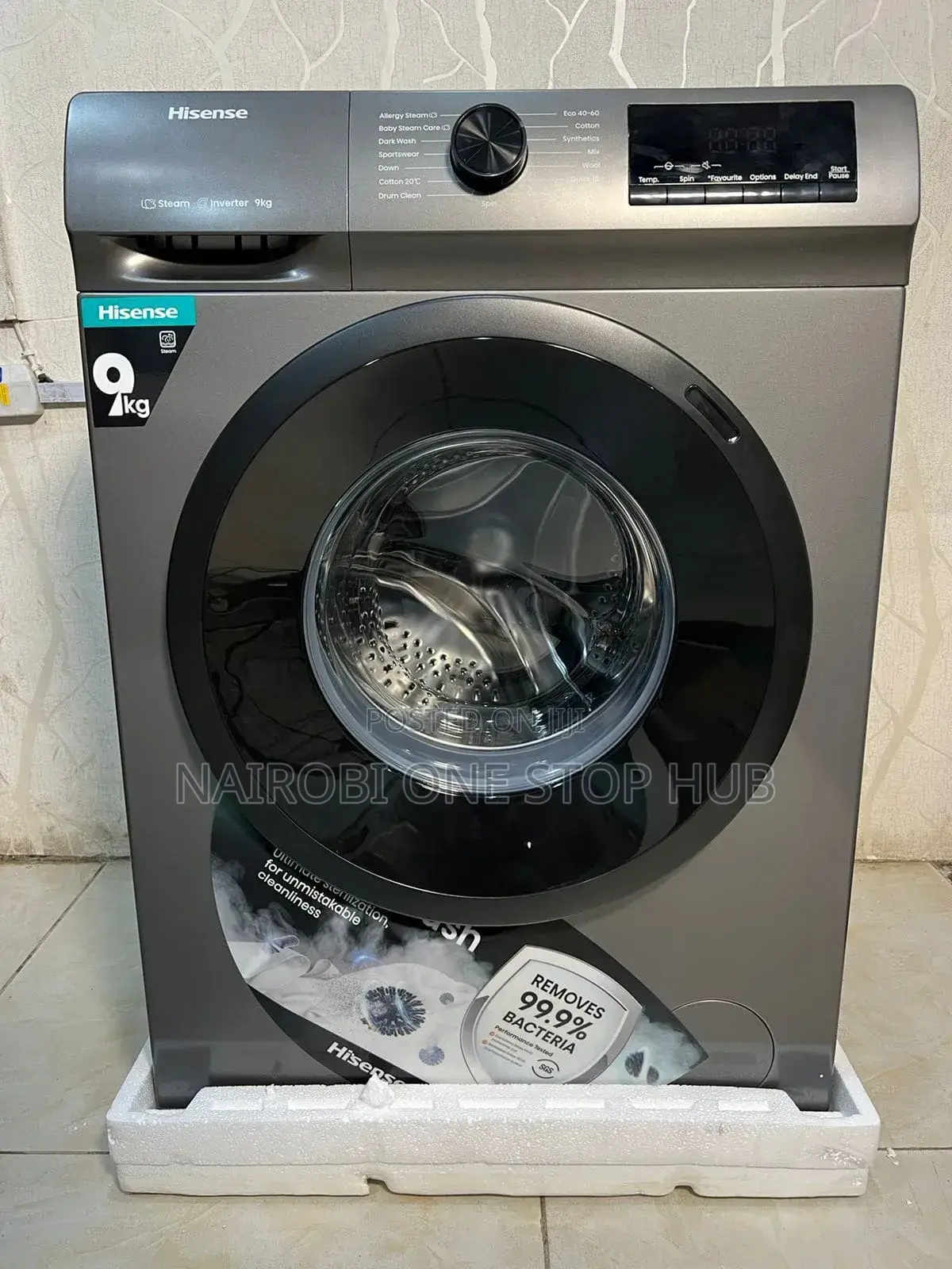 Hisense 9kg Fully Automatic Washing Machine