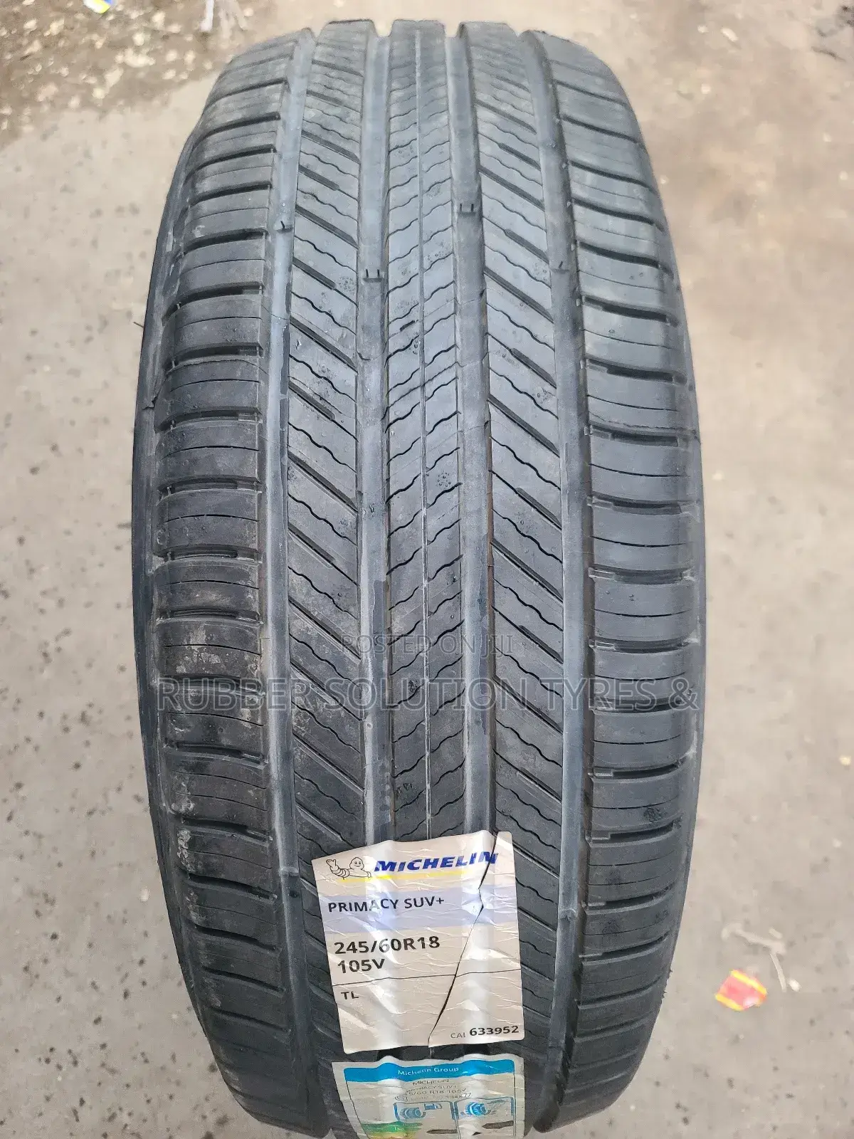 245 /60 R18 Michelin Tyres 105v Primacy Suv+ Tl