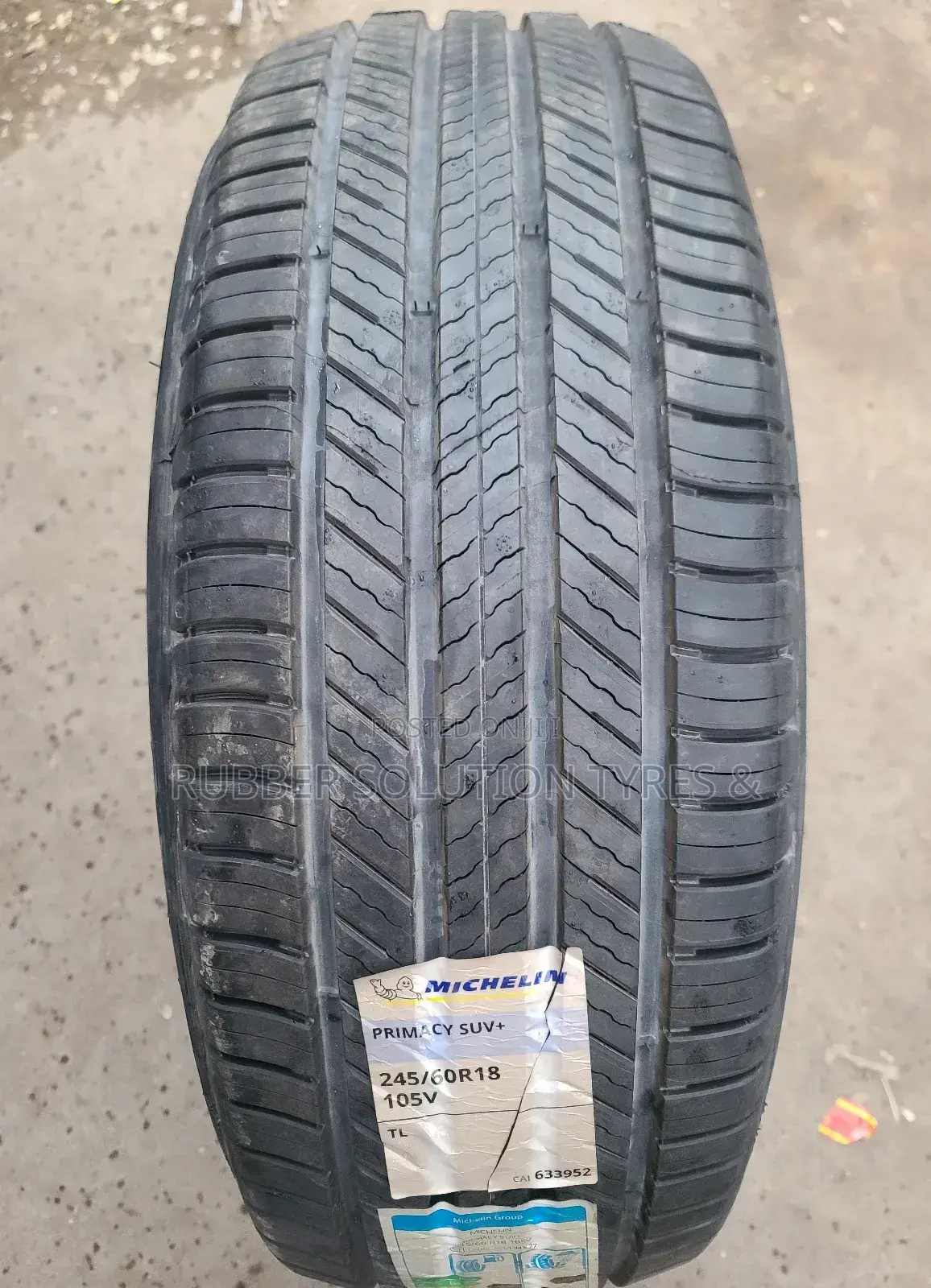 245 /60 R18 Michelin Tyres 105v Primacy Suv+ Tl