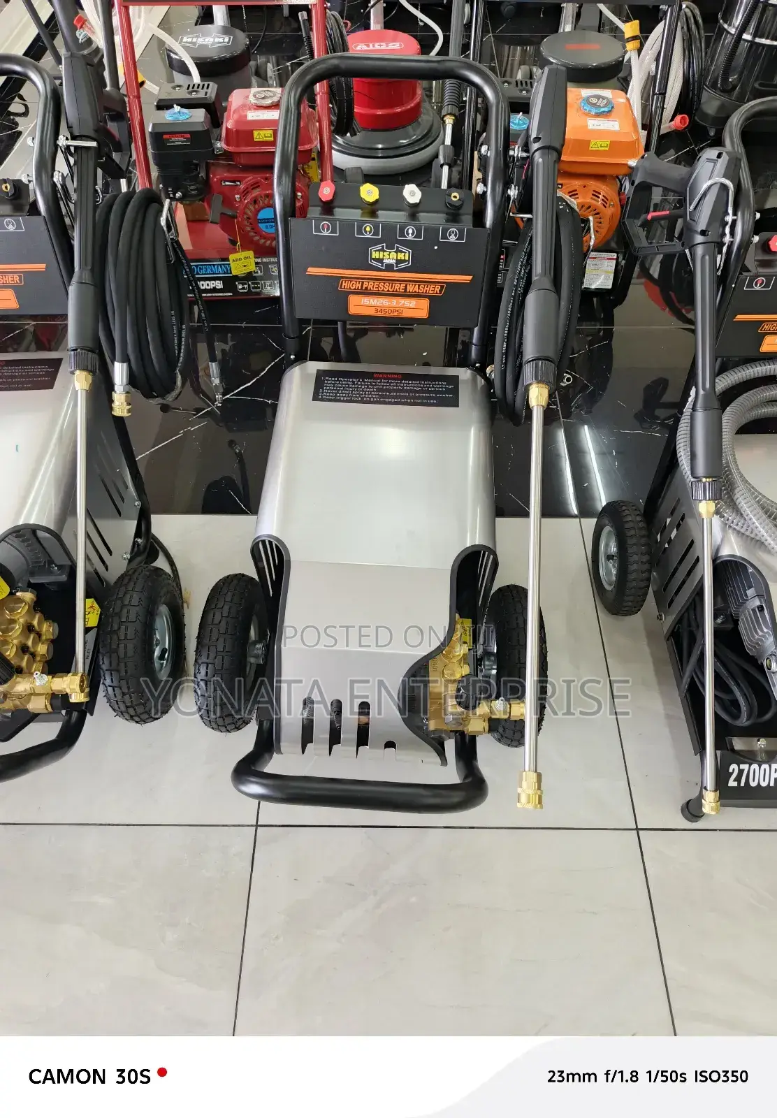 Hisaki Japan 3450psi High Pressure Washer