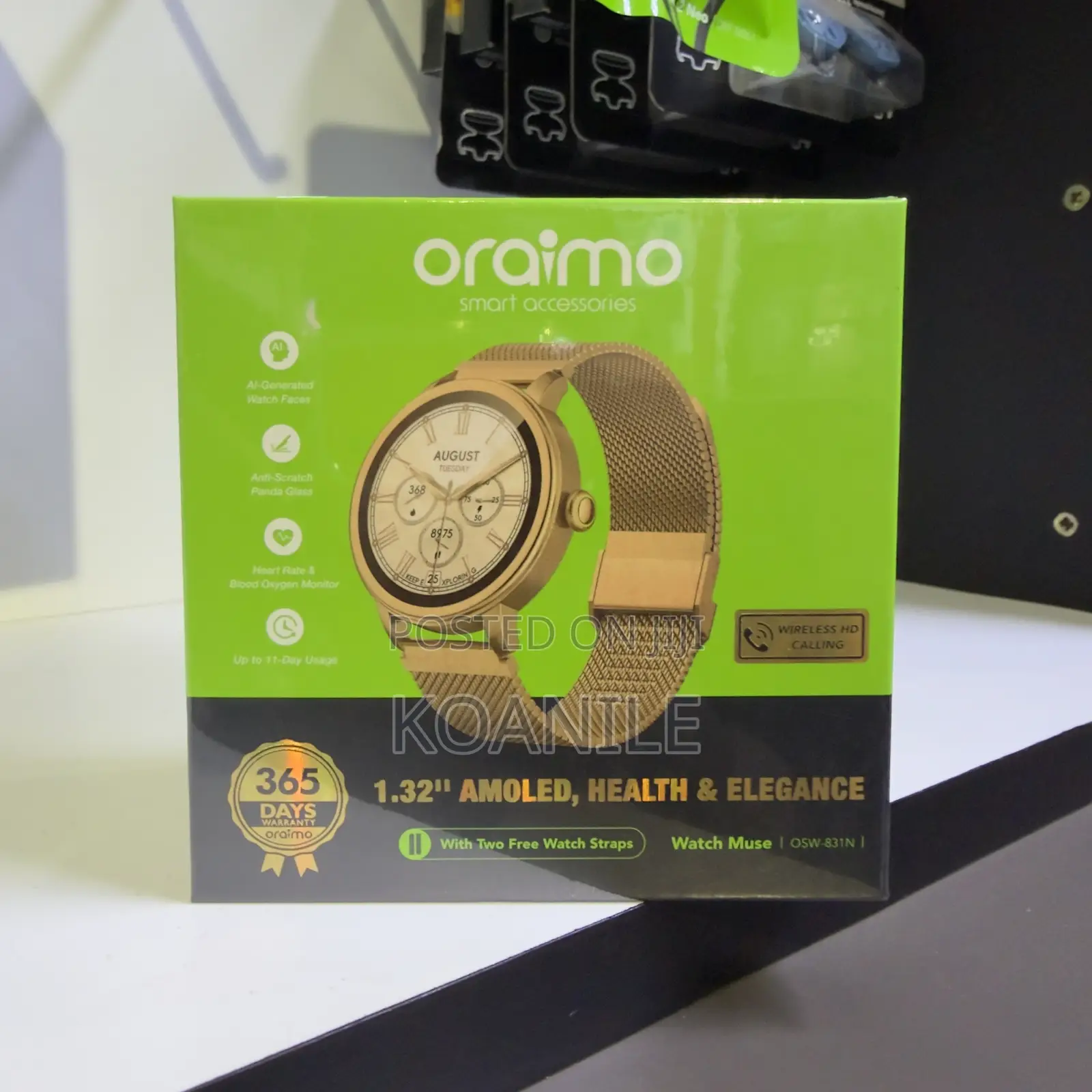 Oraimo Watch Muse Smartwatch | Osw-831n1