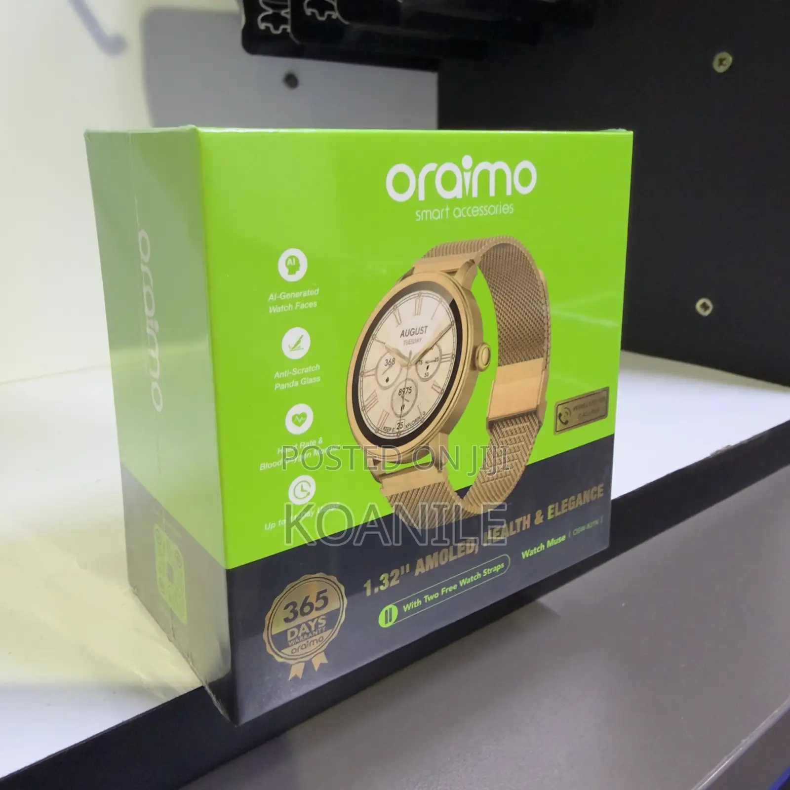 Oraimo Watch Muse Smartwatch | Osw-831n1