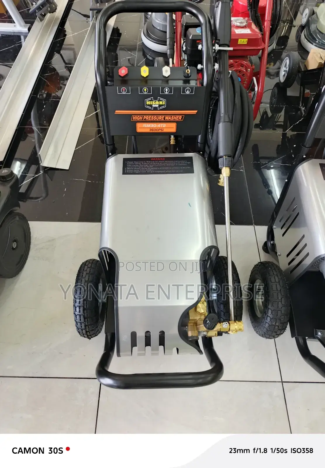 Hisaki Japan 3600psi High Pressure Washer Available