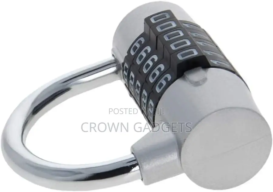 Resettable Stellar 50 Combination Lock 10,000 Codes