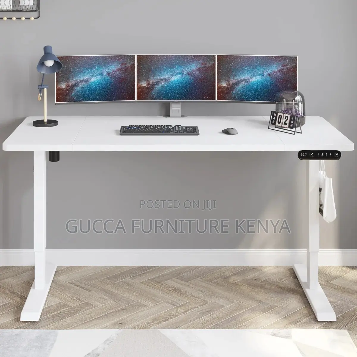 1400mm Electric Sit Stand Motorized Office Desk