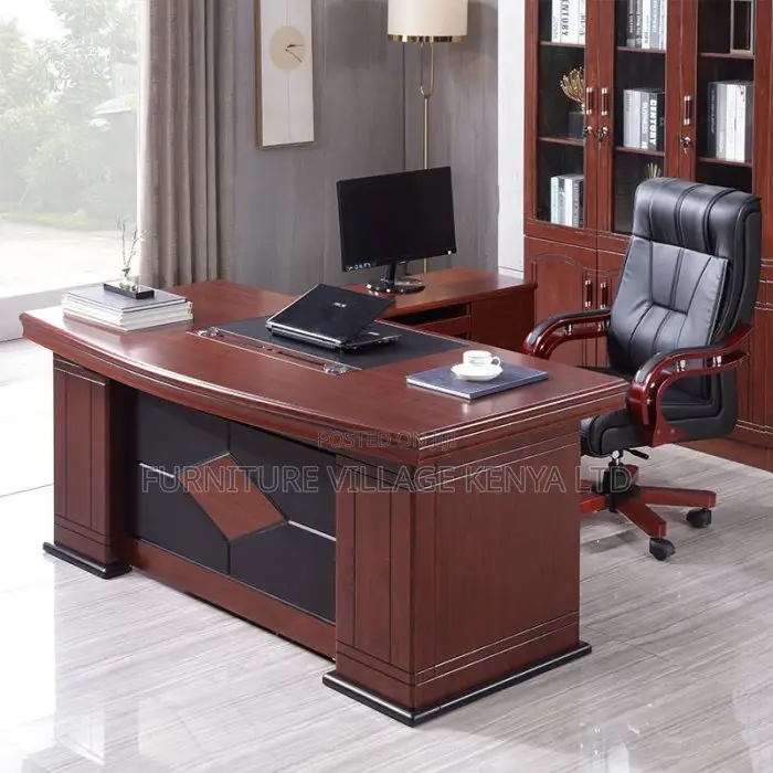 1800mm Executive Office Desk With Side Drawers