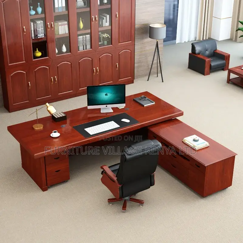 1800mm Executive Office Desk With Side Drawers