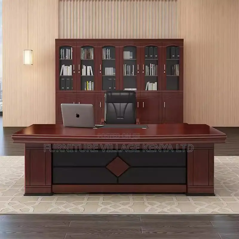 1800mm Executive Office Desk With Side Drawers