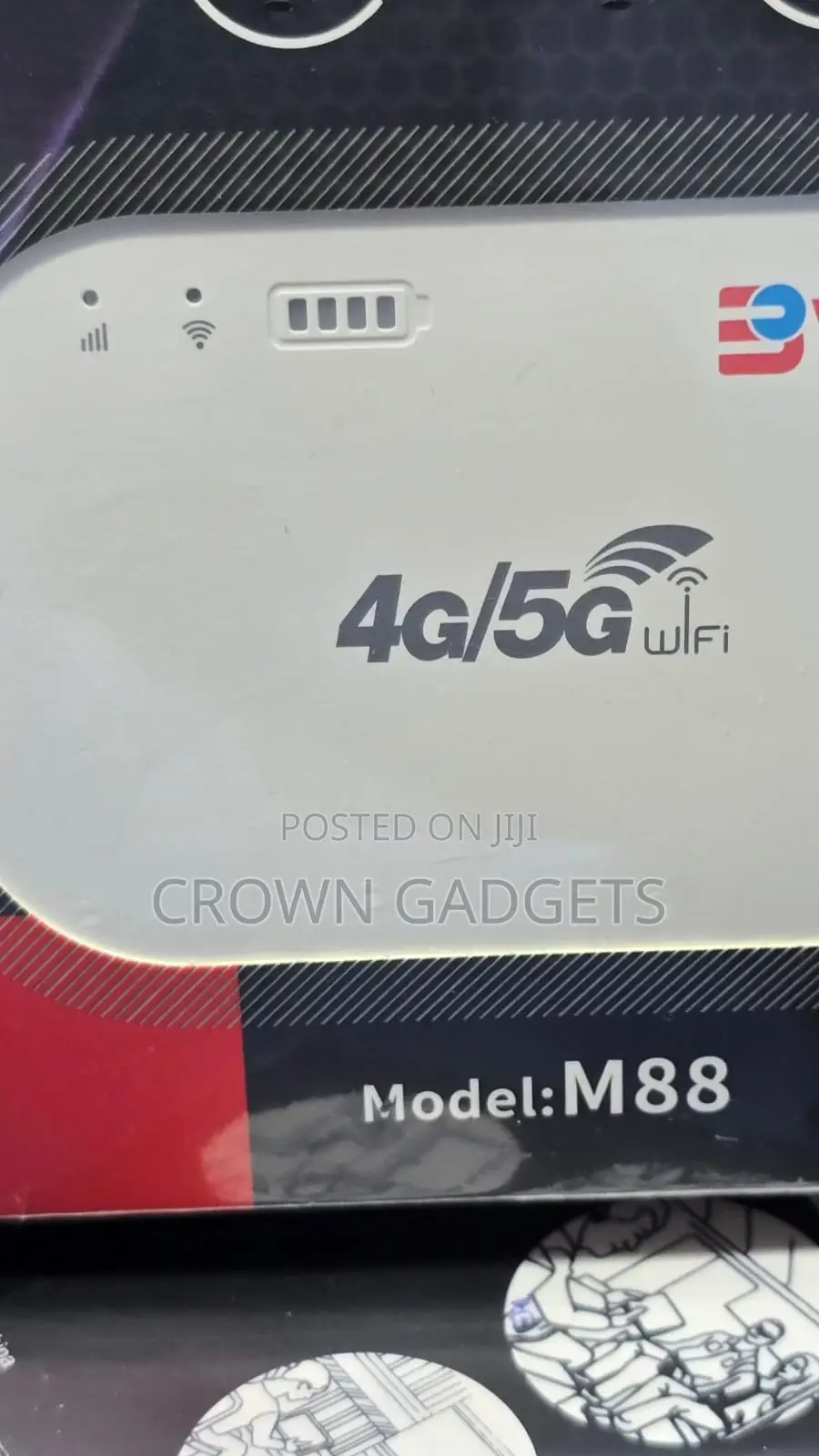 Bvot M88 4g/5g Mifi Hotspot Connect Up To 10 Devices