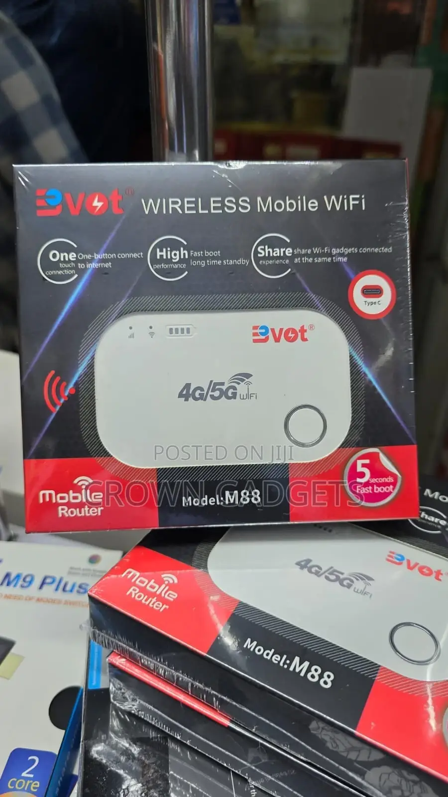 Bvot M88 Portable 4g/5g Mifi Pocket Wifi