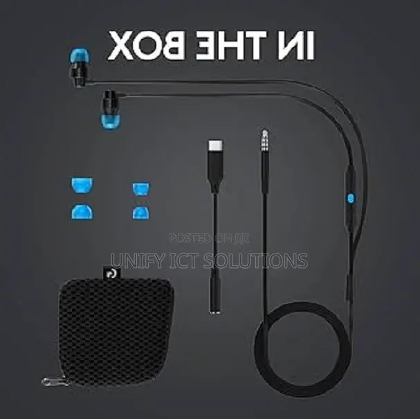 Logitech G333 Gaming Earphones Black