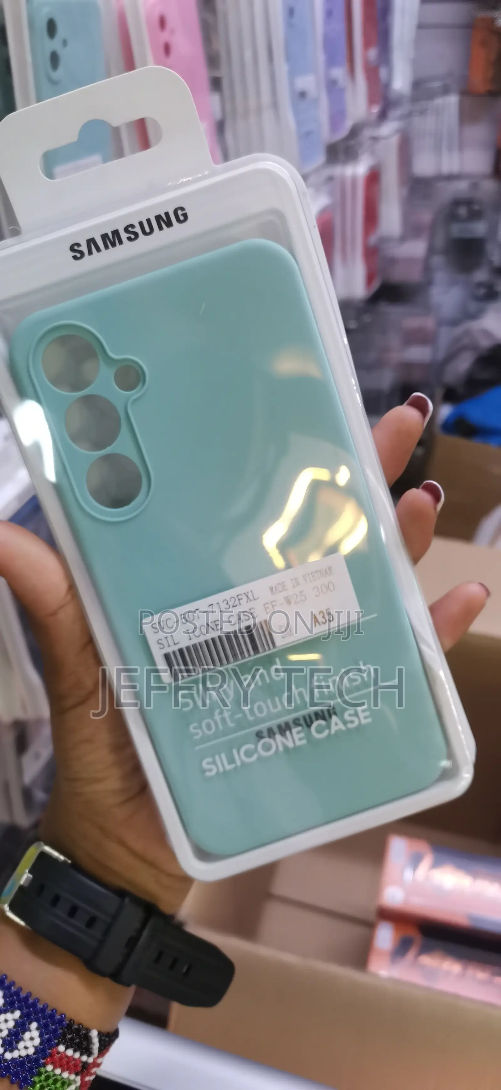 Cumfu Samsung Galaxy A35 5g Silicone Phone With Cloth Lining Inside