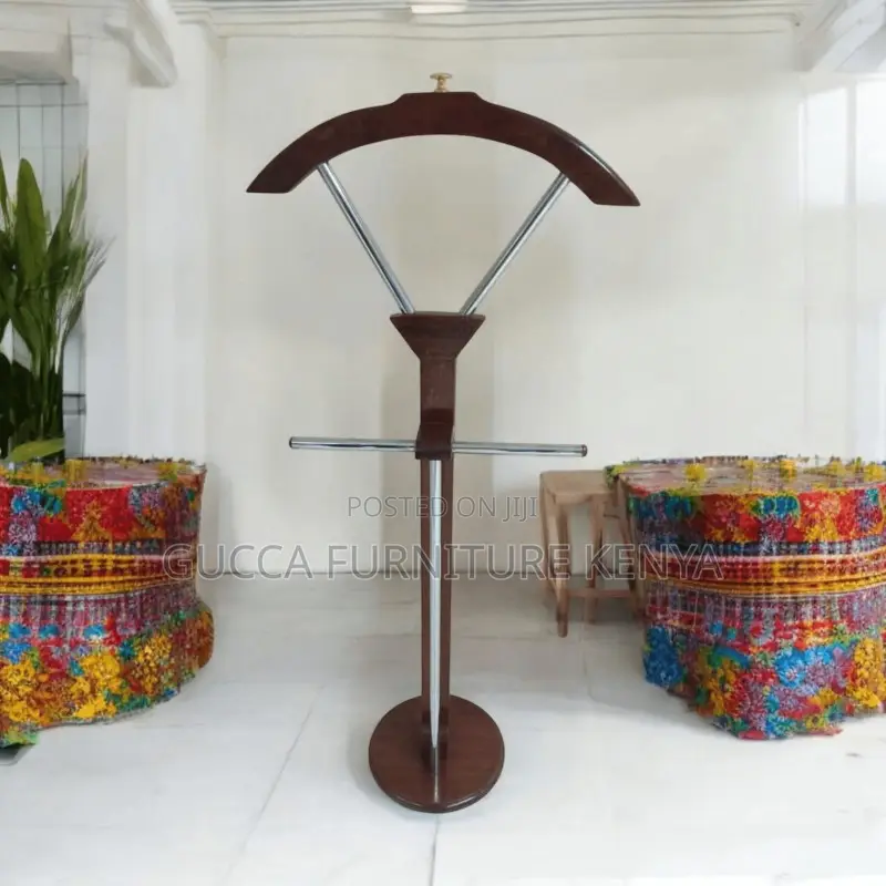 Executive Mahogany Office Coat Hanger