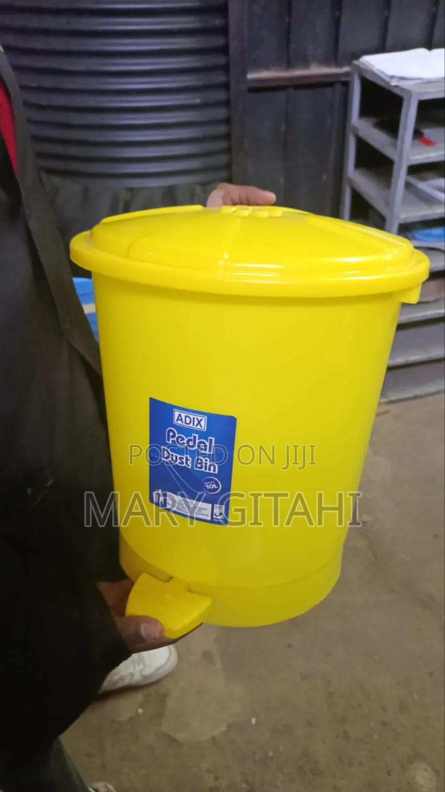 10litres Dustbin With Pedal