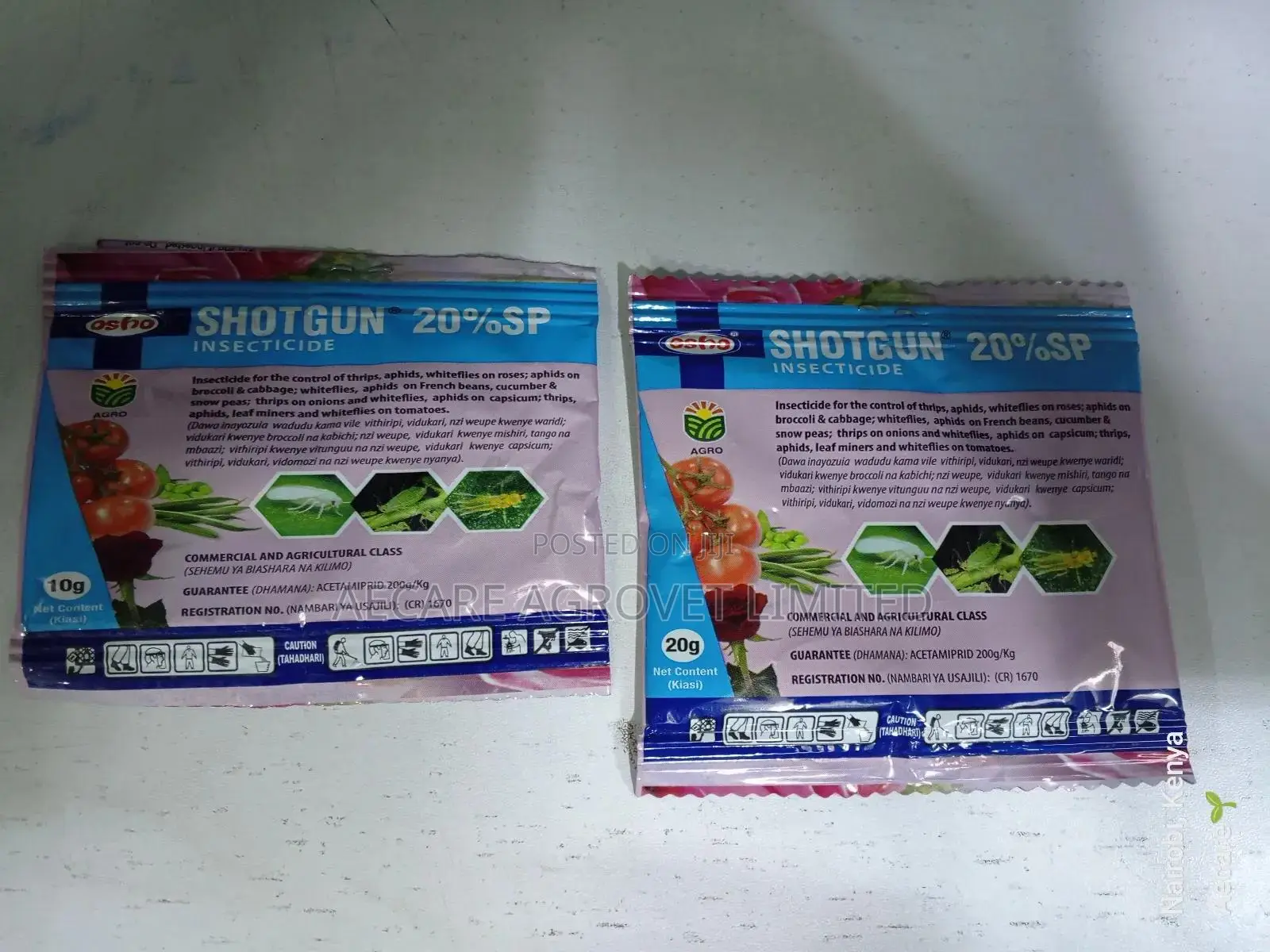 Shotgun 20%Sp Insecticide 10g, 20g Bedbugs, Kunguni, Mende , Cockroach