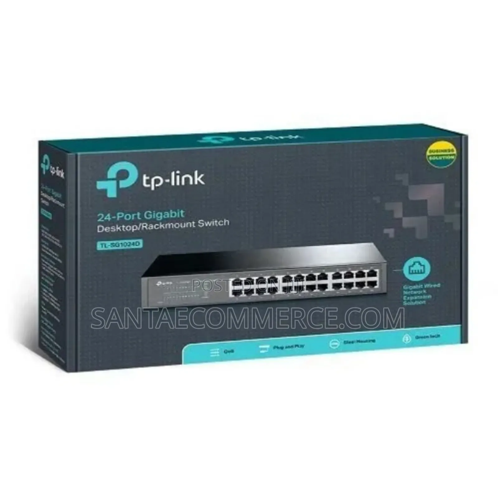 Tp-Link 24-Port Gigabit Rackmount Switch Tl-Sg1024d