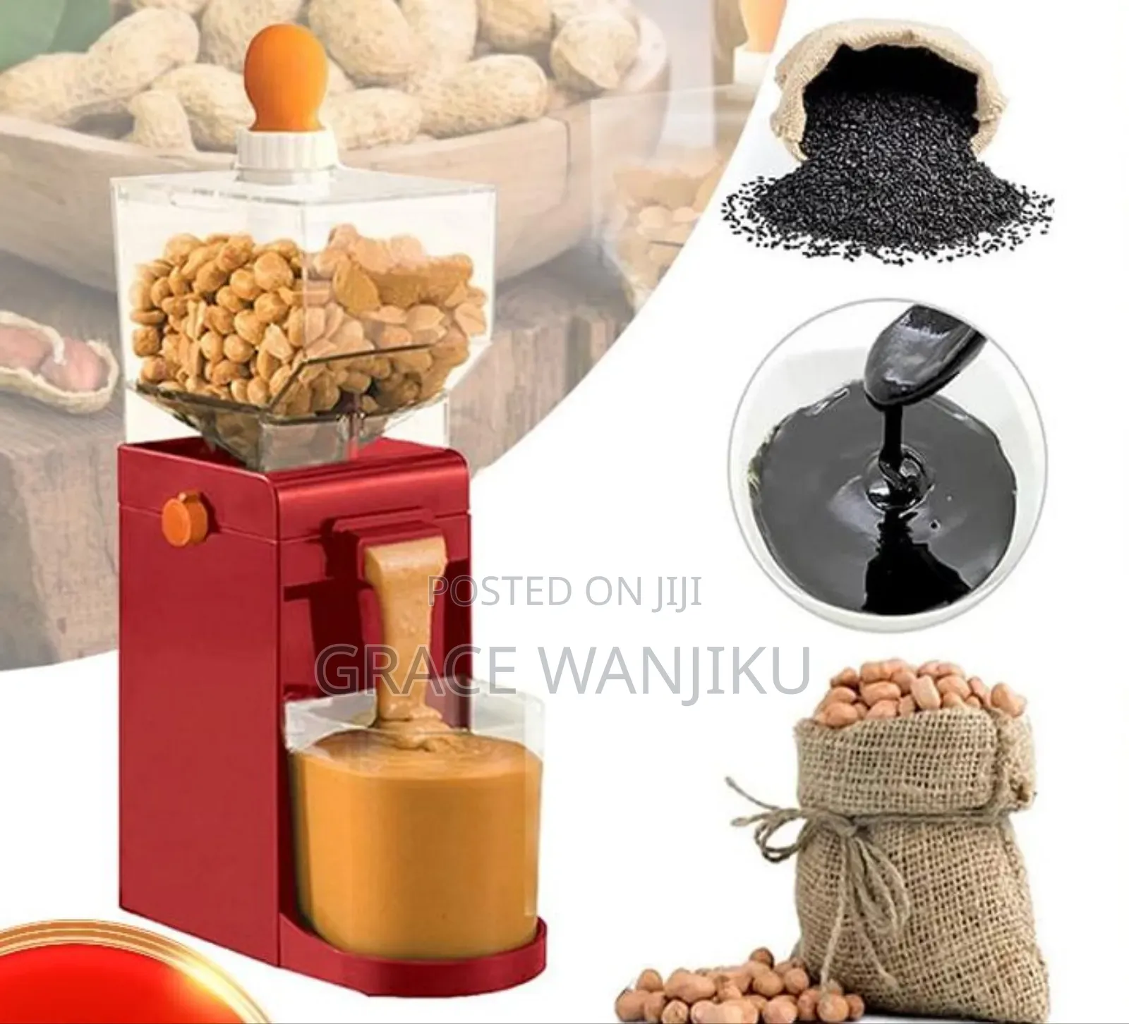 Electric Peanut Butter Maker