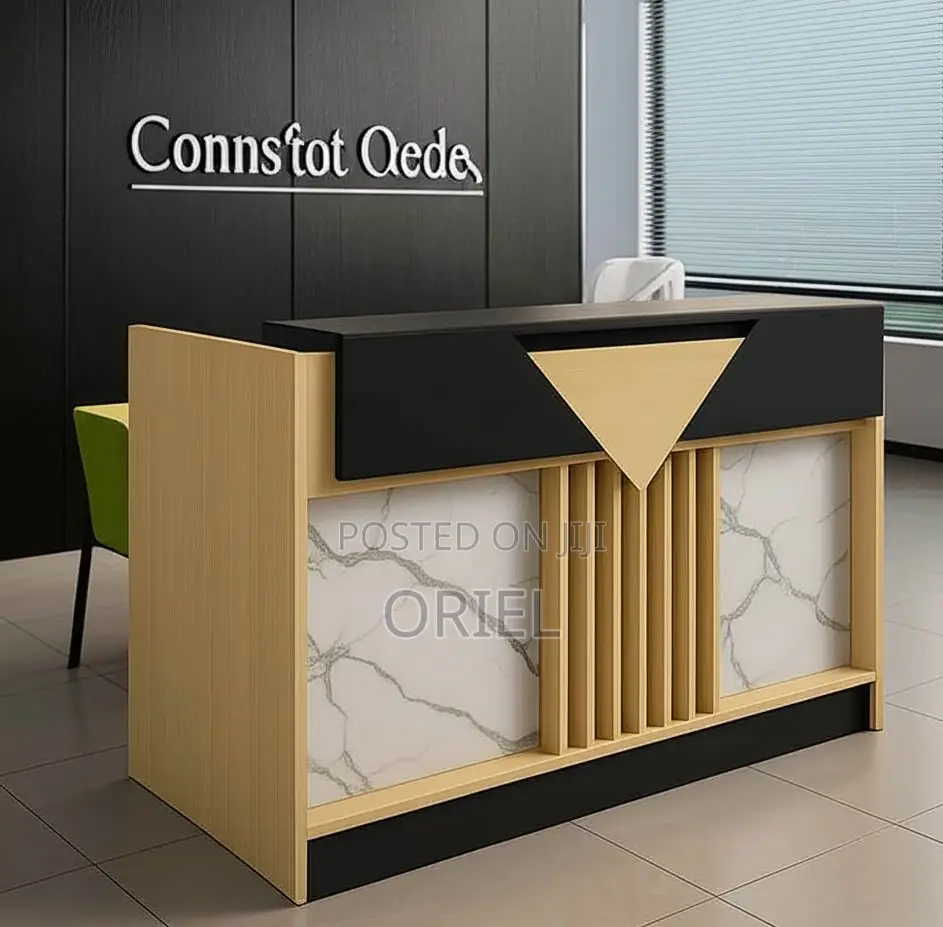 Office Desks; Spacious 1800mm Modern Reception Desk