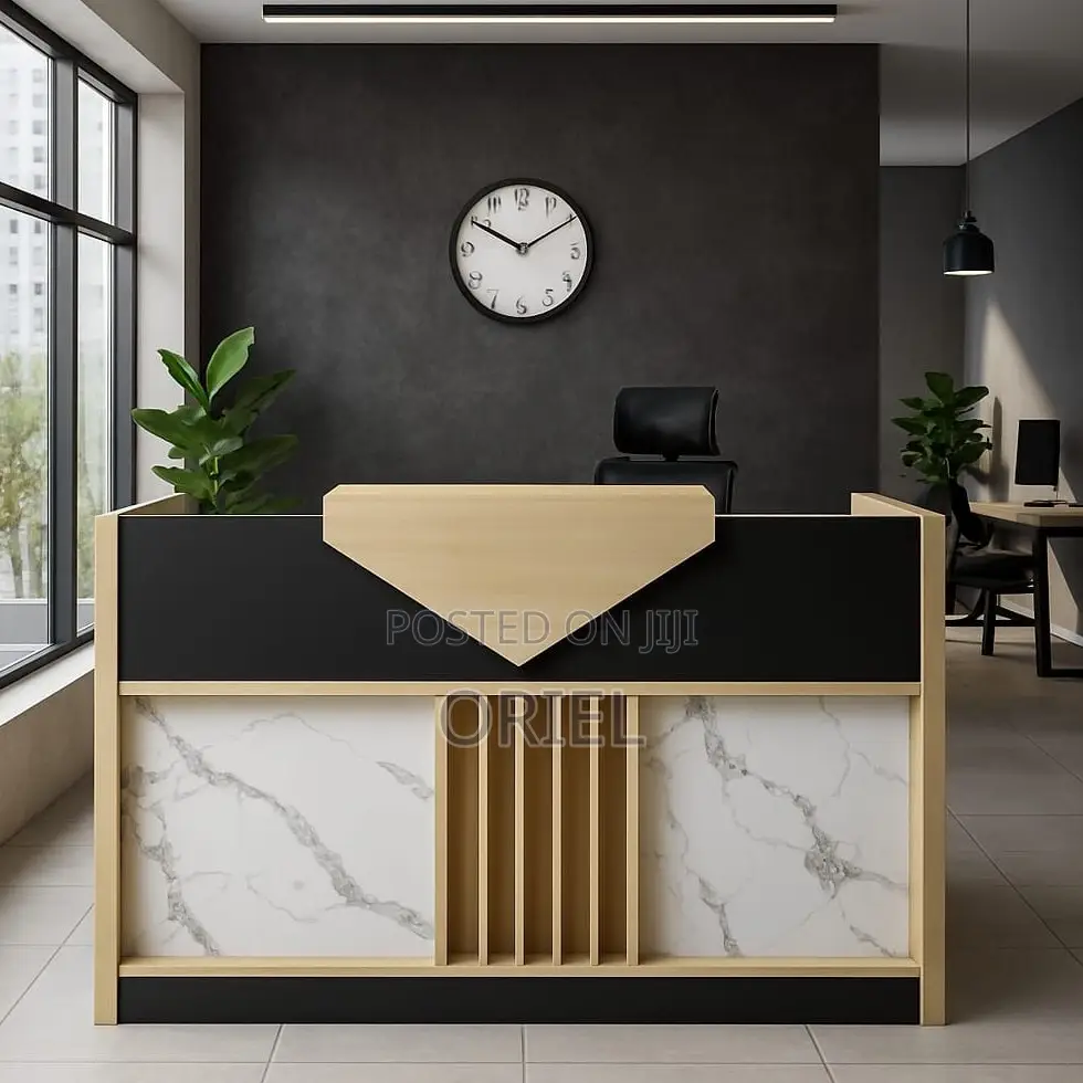 Office Desks; Spacious 1800mm Modern Reception Desk