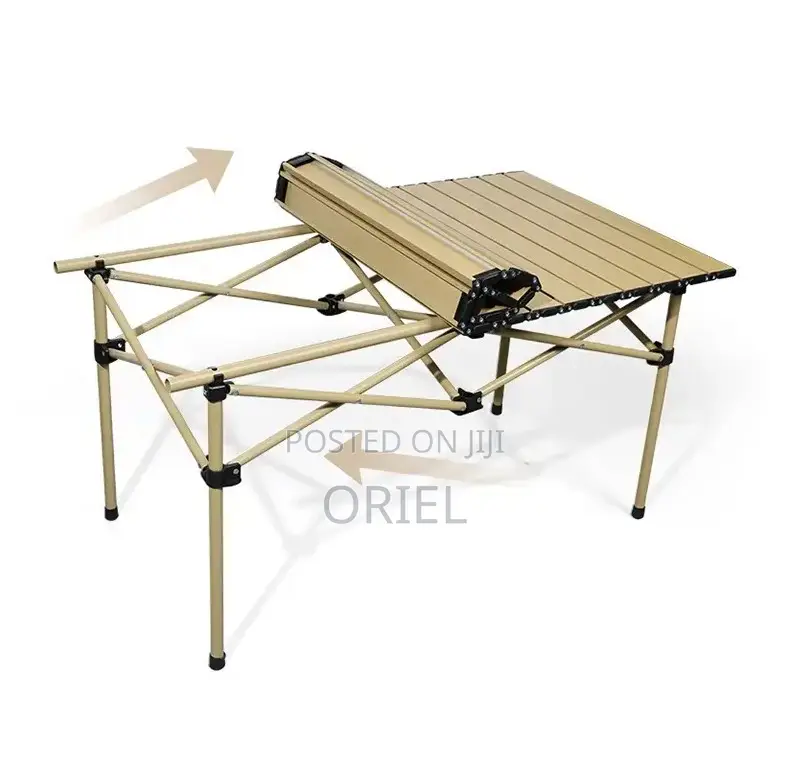 Camping Table; Durable Portable Folding Table for Outdoor Use