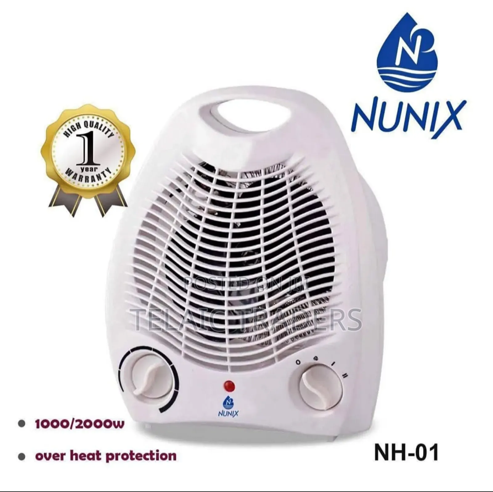 Nunix Fan Room Heater