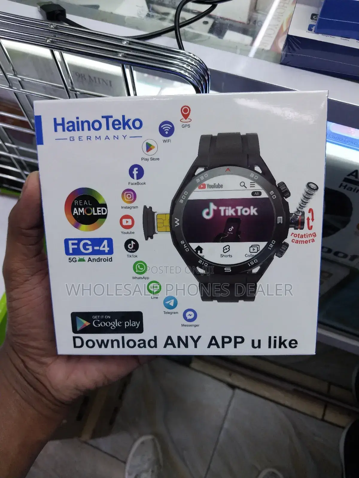 Hainoteko Fg-4 Android Smartwatch