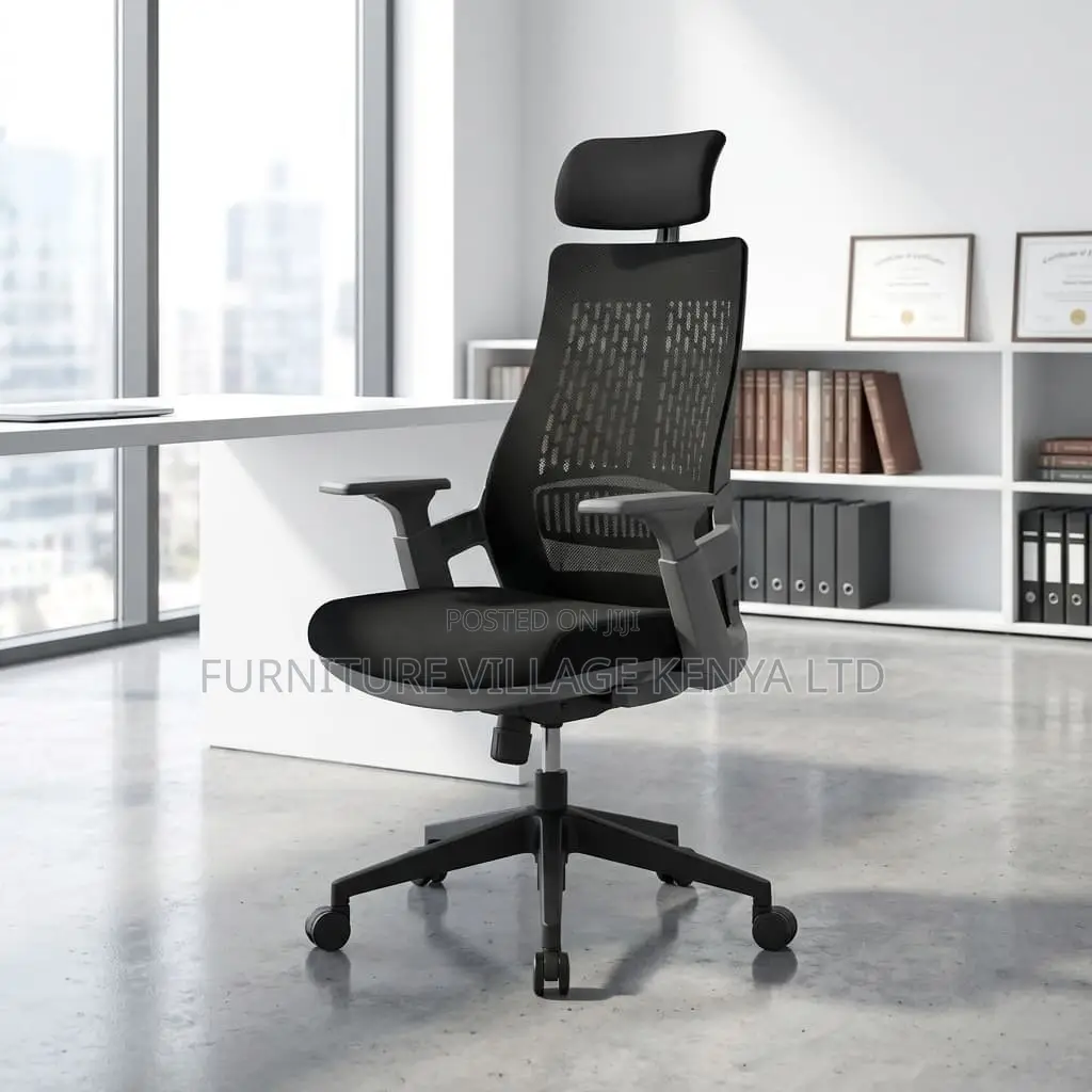 Office Chair; Premium Ergonomic High Back Office Seat