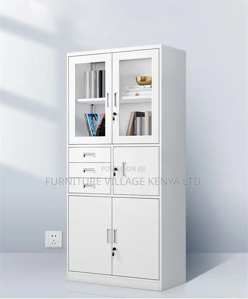 Office Cabinet; Heavy-duty Metallic Office Cabinet
