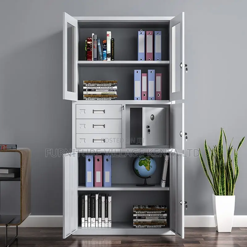 Office Cabinet; Heavy-duty Metallic Office Cabinet
