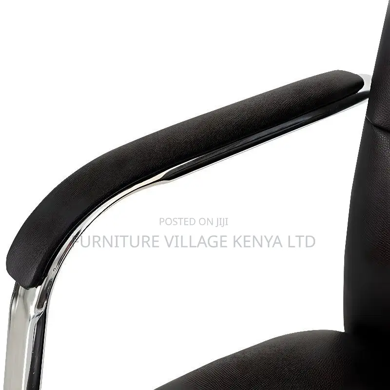 Office Chair; Leather Conference Visitor's Chair