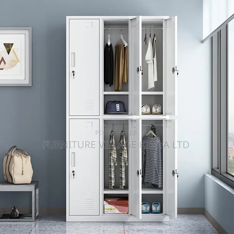 Office Cabinet; 6 Doors Metal Locker Storage Cabinet