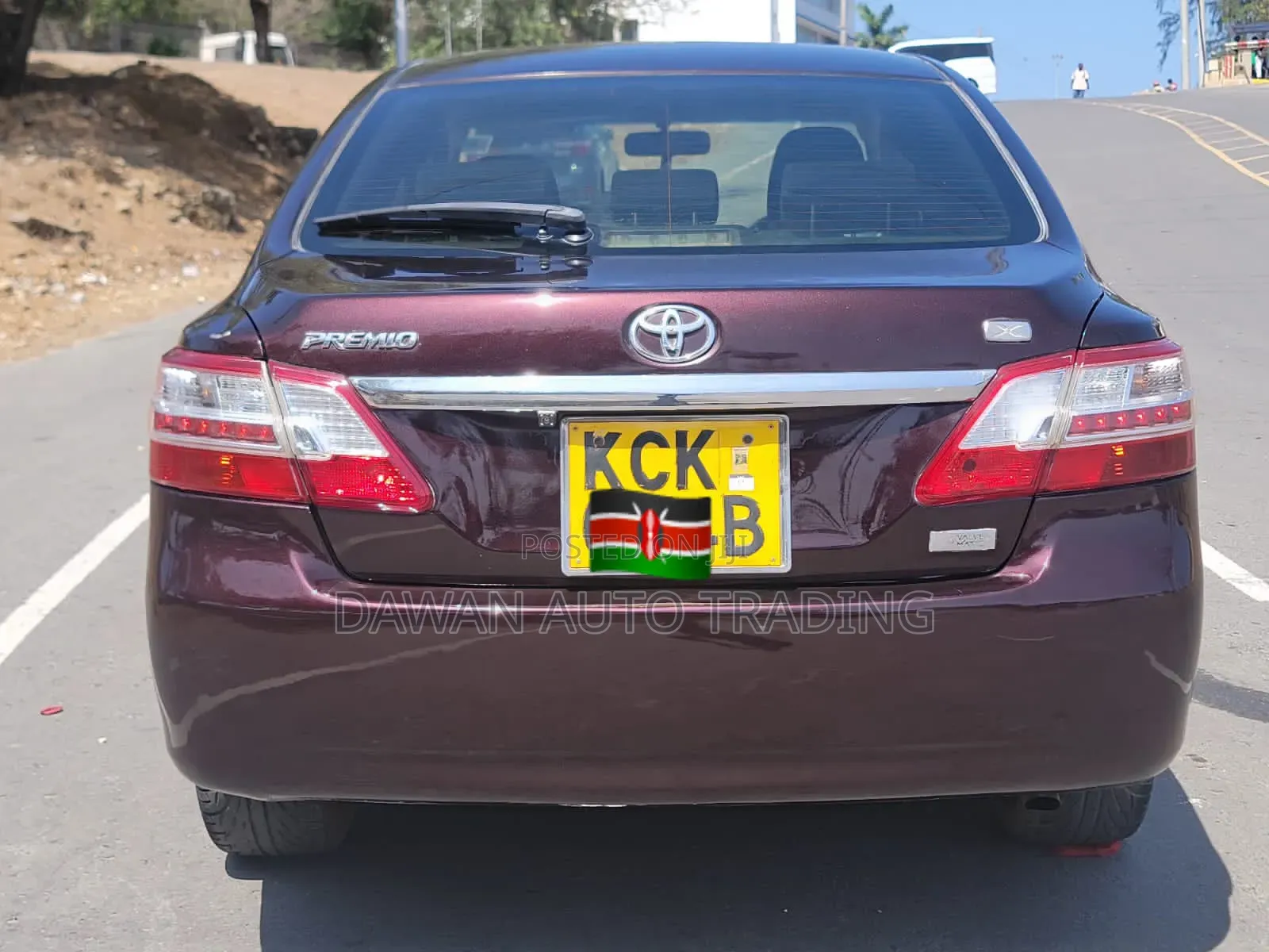 Toyota Premio 2010 Purple