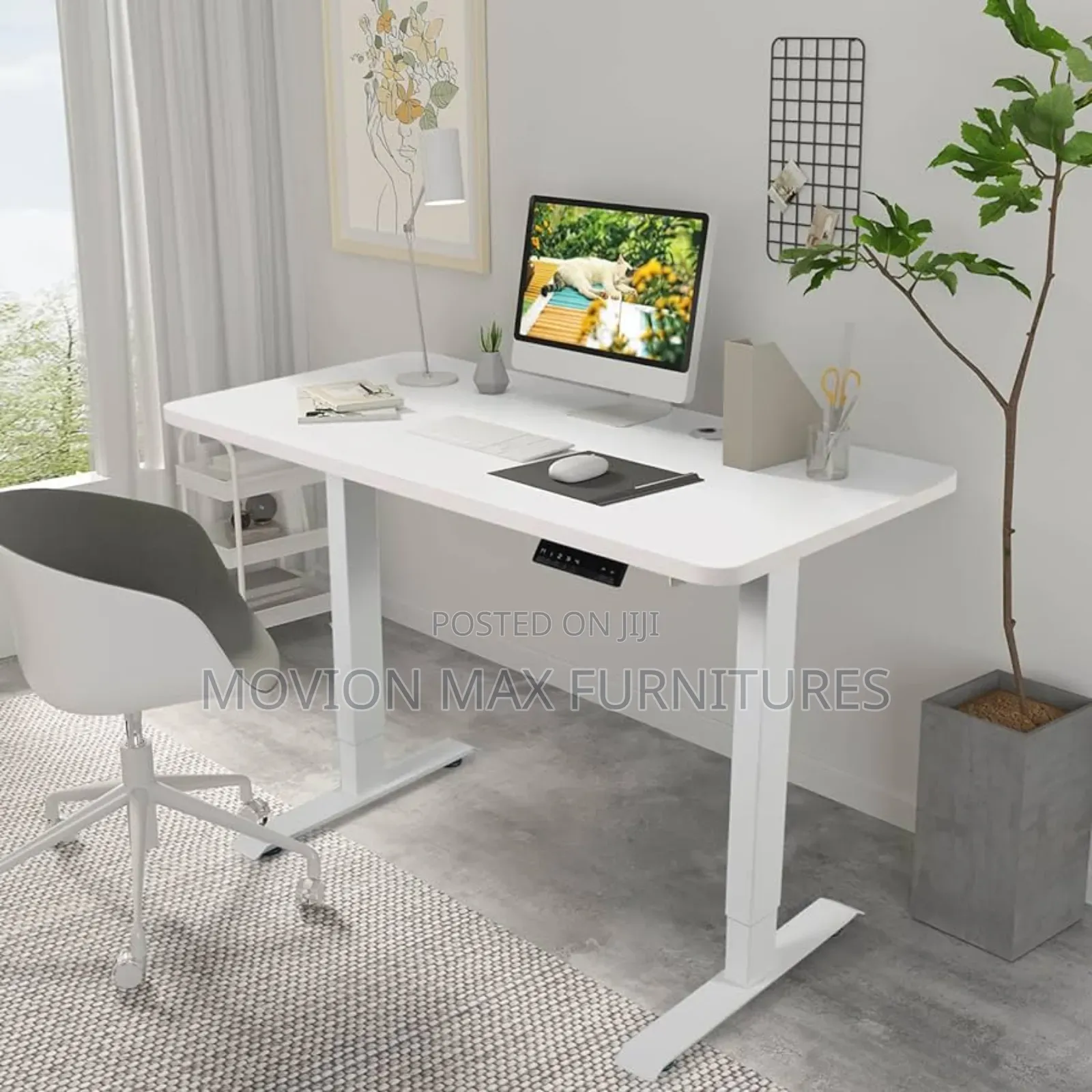 Metallic Office Table Electric Table