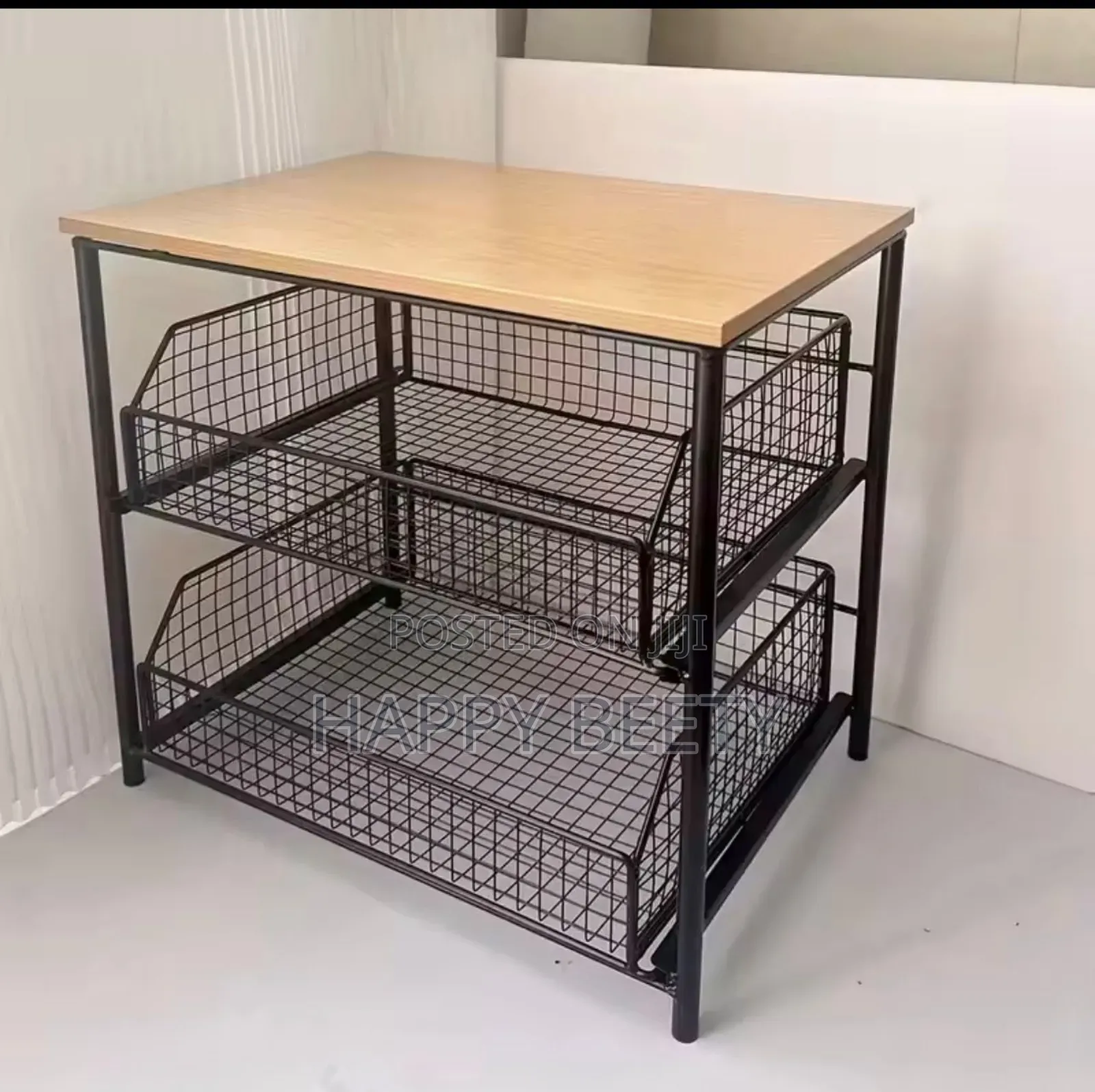 1 Space Saving Kitchen Countertop Storage Rack With Draw