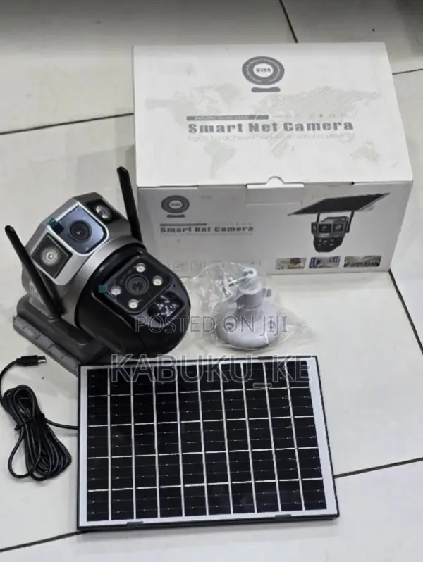 V380 Pro Smart Net Solar Wifi Ptz Dual Lens Camera