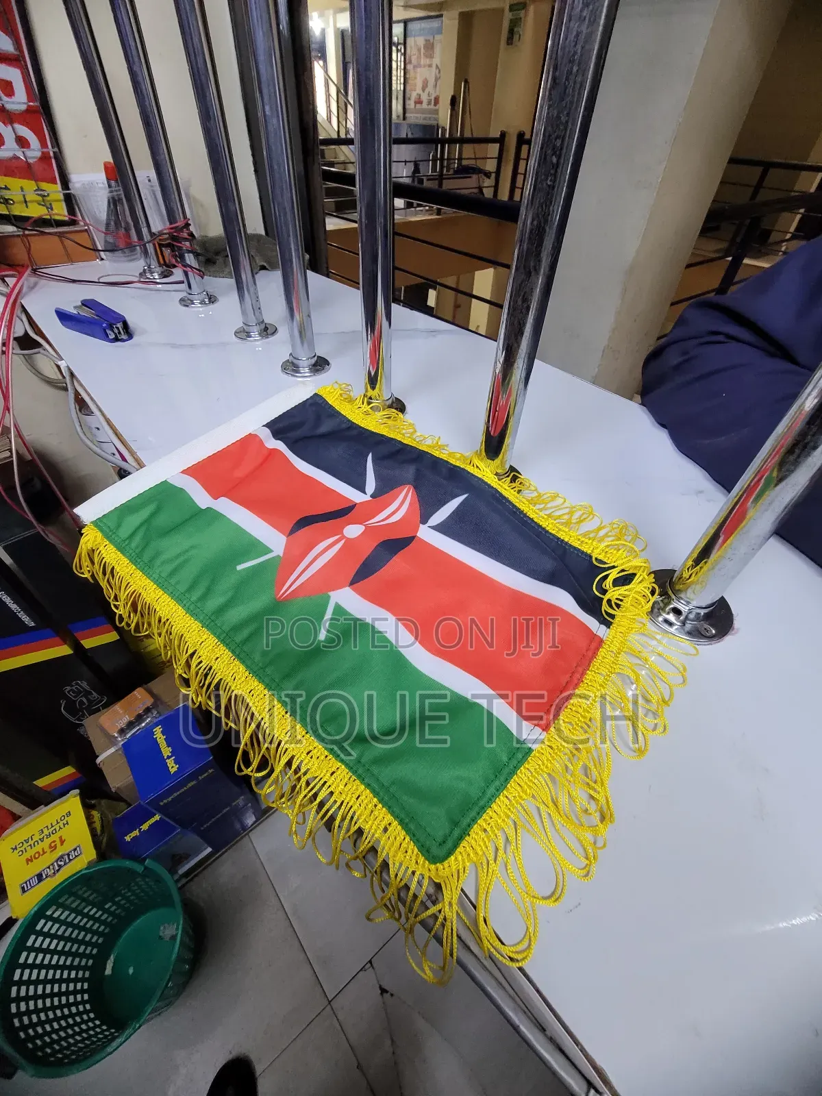 Kenyan Vip Car Flag