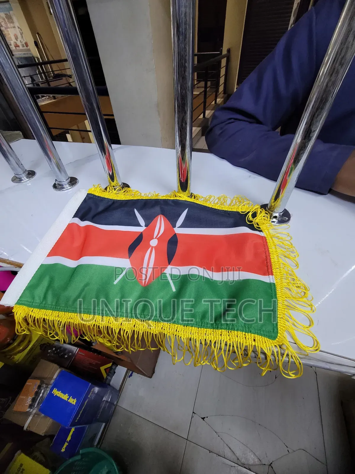 Kenya Vip Vehicle Flag