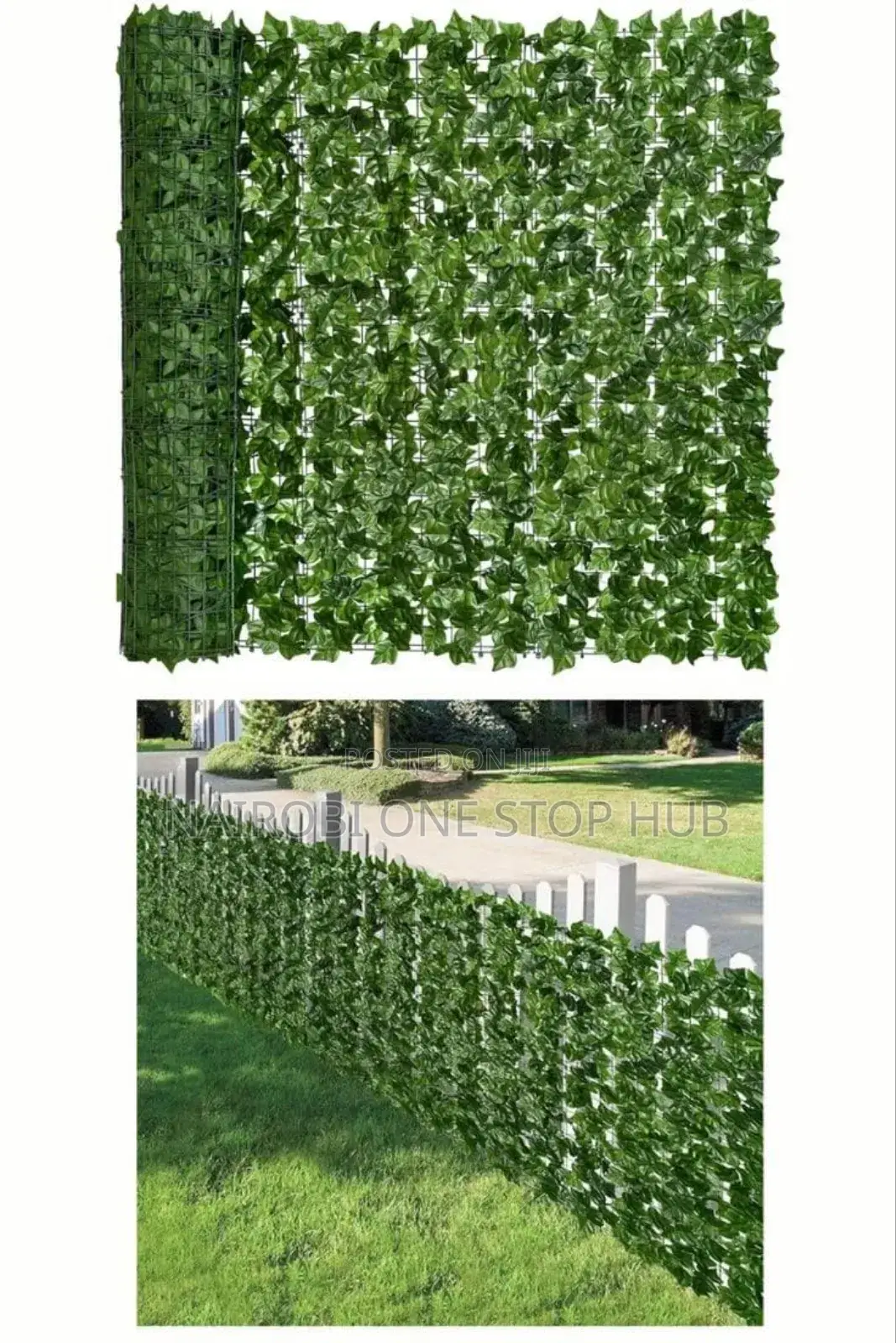 Green Privacy Balcony Fence