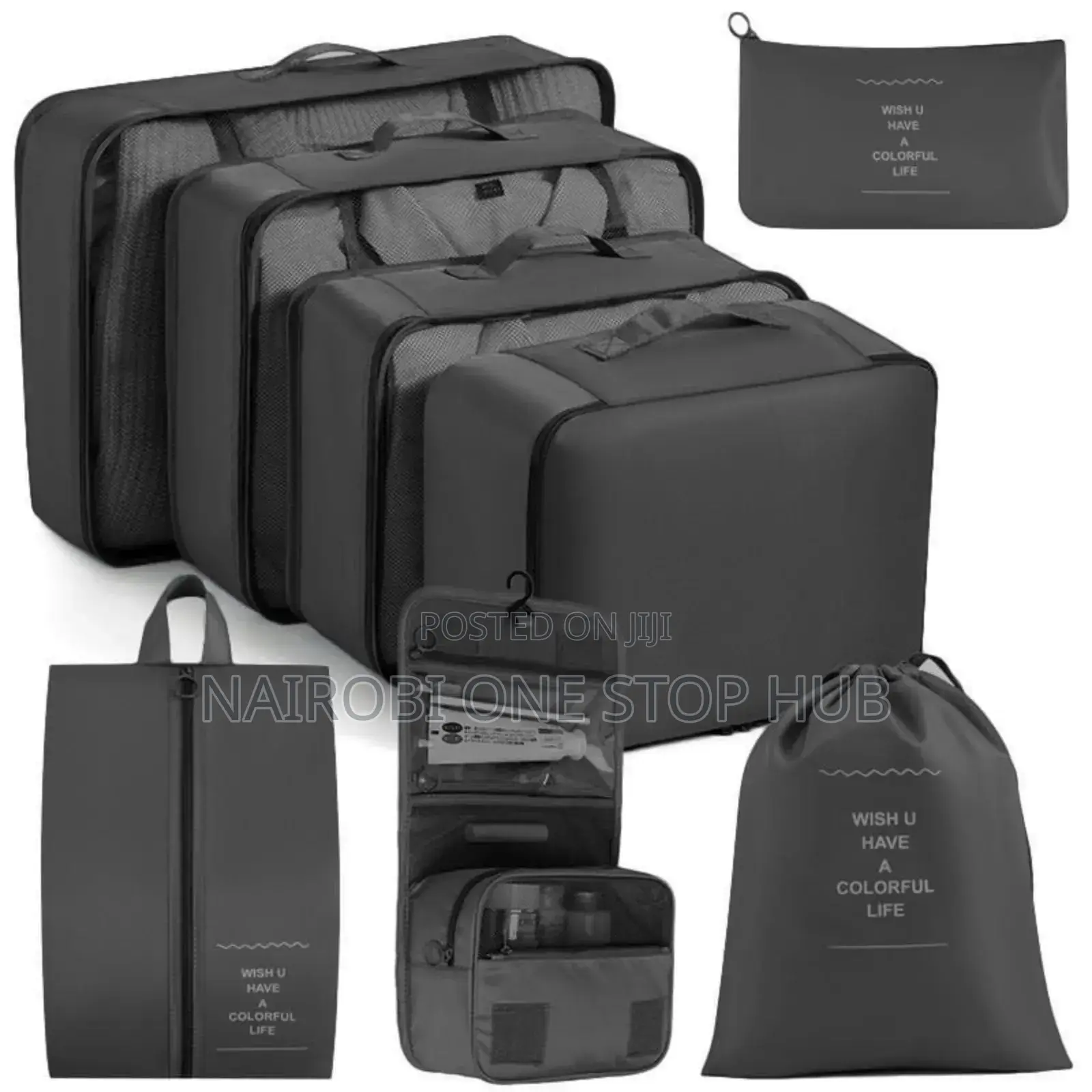 8 Pieces Luggage Travel Organizer