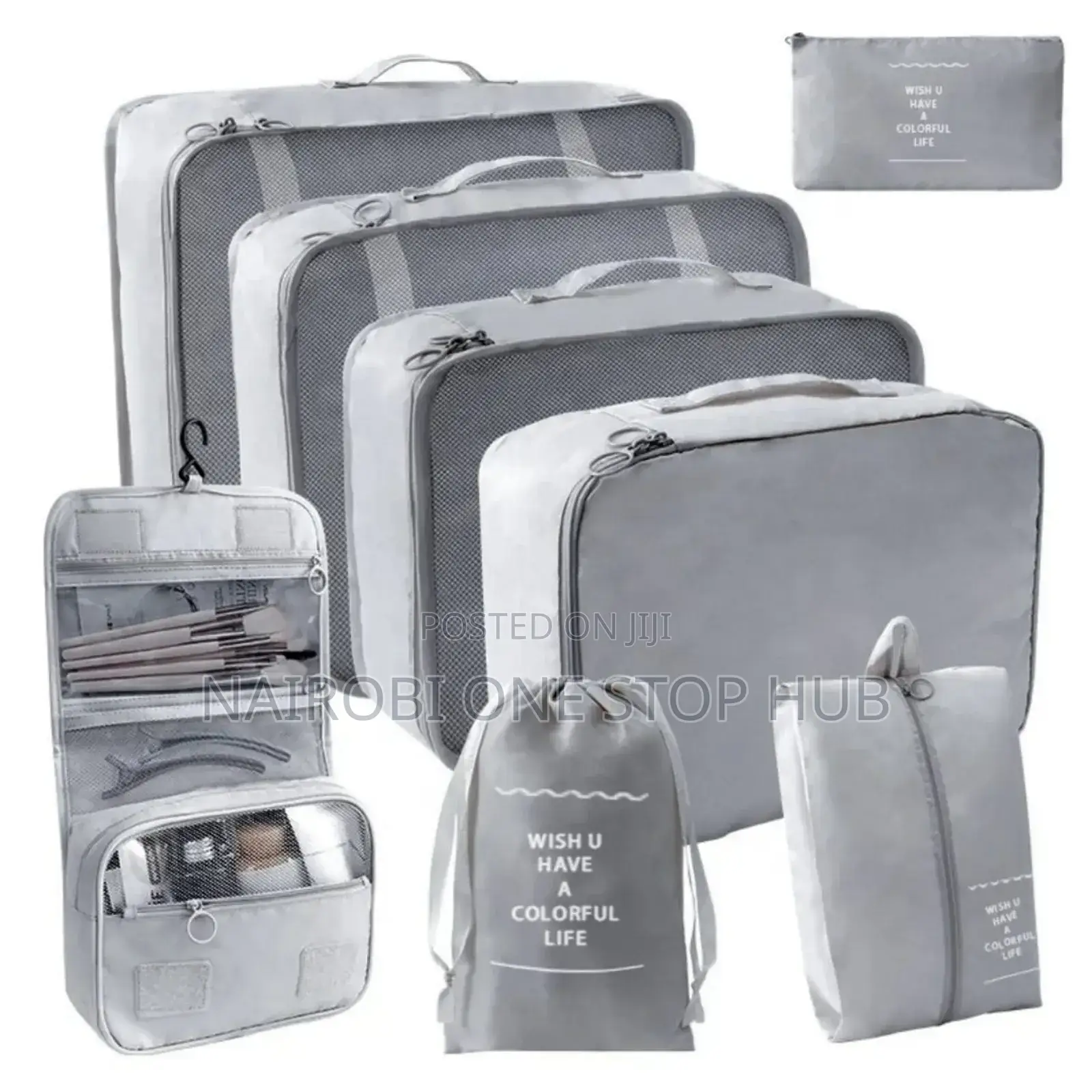 8 Pieces Luggage Travel Organizer