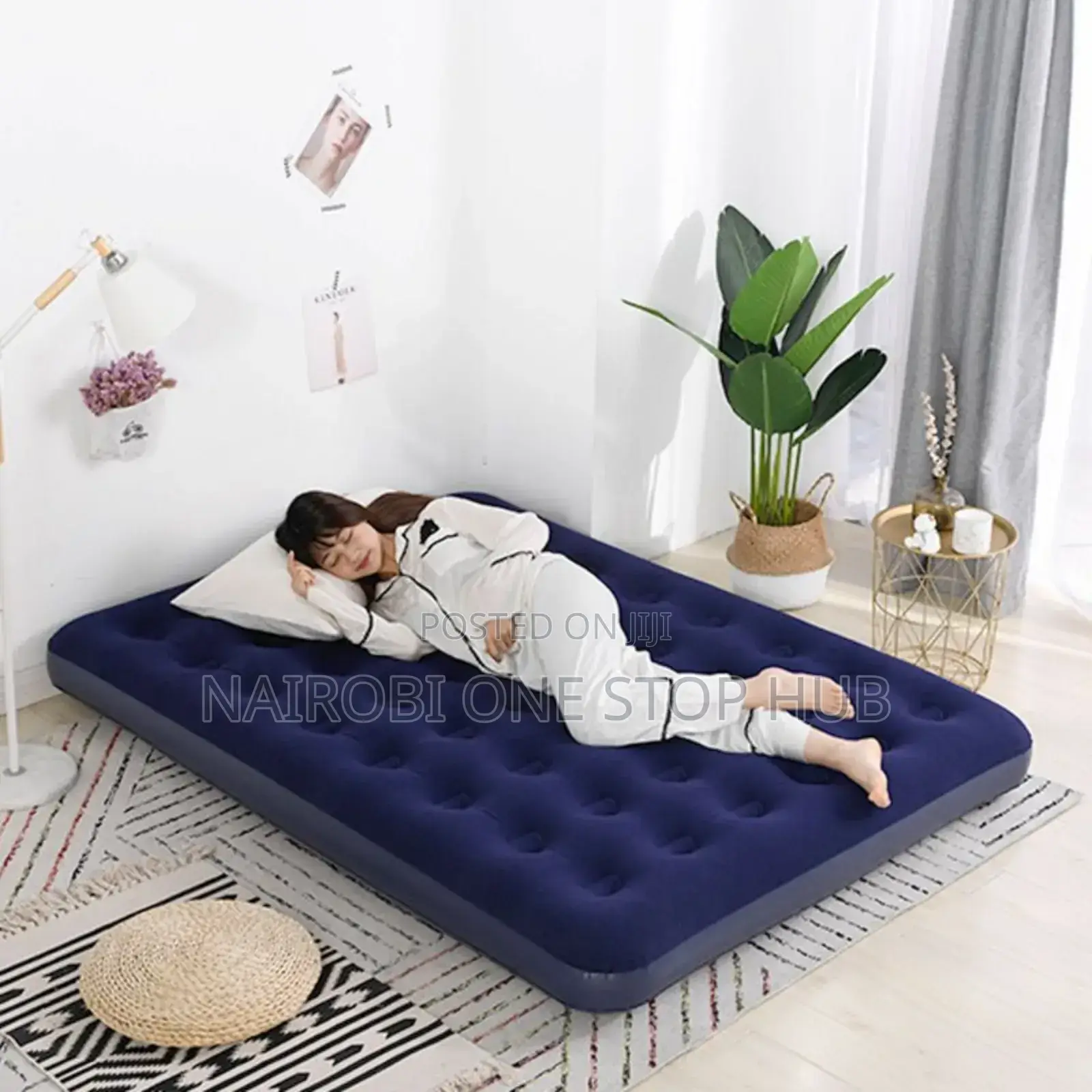 Intex Inflatable Mattress 4×6 With Free Inflatable Electric Pump