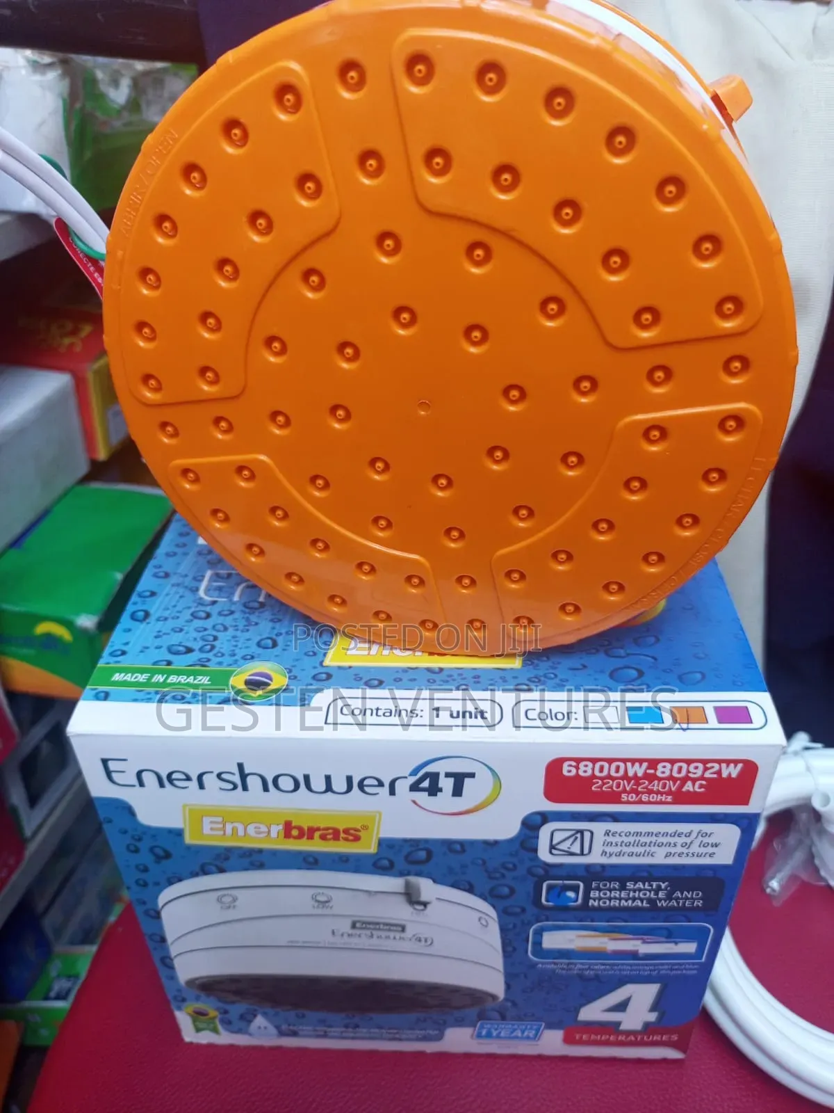 Enerbras Enershower 4t Electric Shower Head