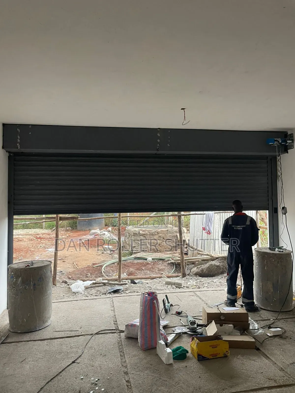 Automatic Shutter Door for Commercial Buildings